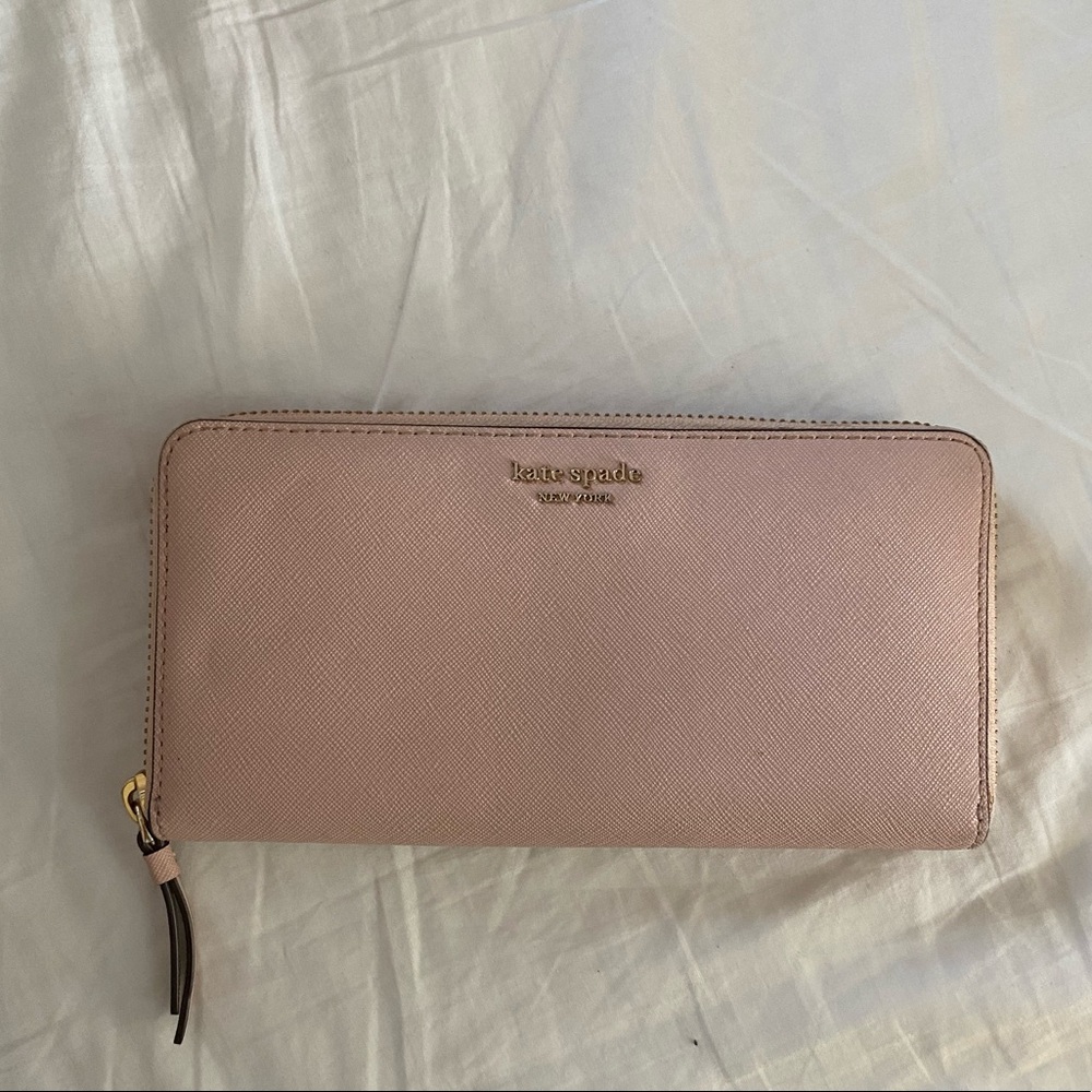 pink kate spade wallet